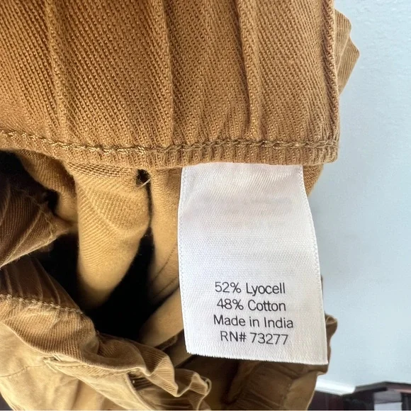 Sonoma paper bag belted  pants Sz XL - Picture 7 of 10